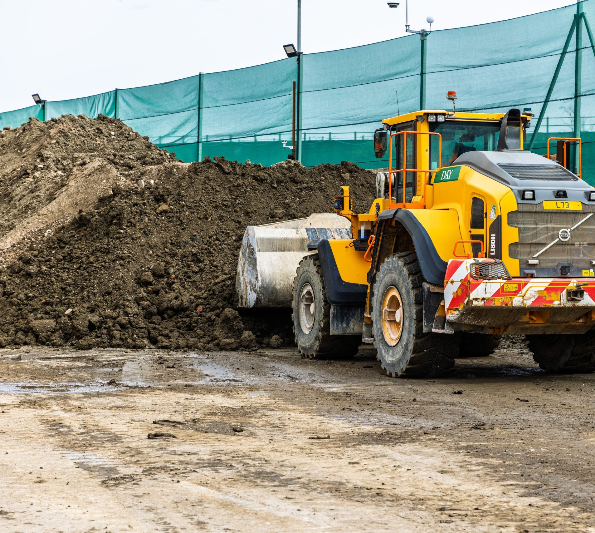 Battersea Muck Away Loading Shovel.